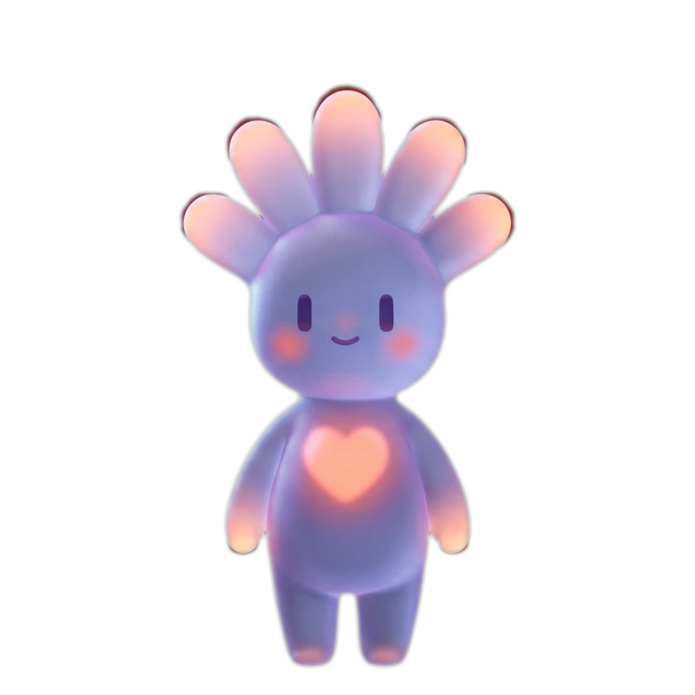 Nularo's creature, glowing